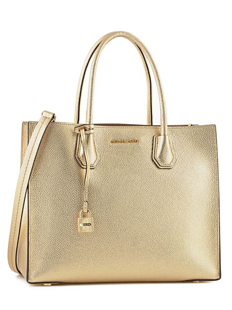 goudkleurige michael kors tas|Michael Kors Handbags .